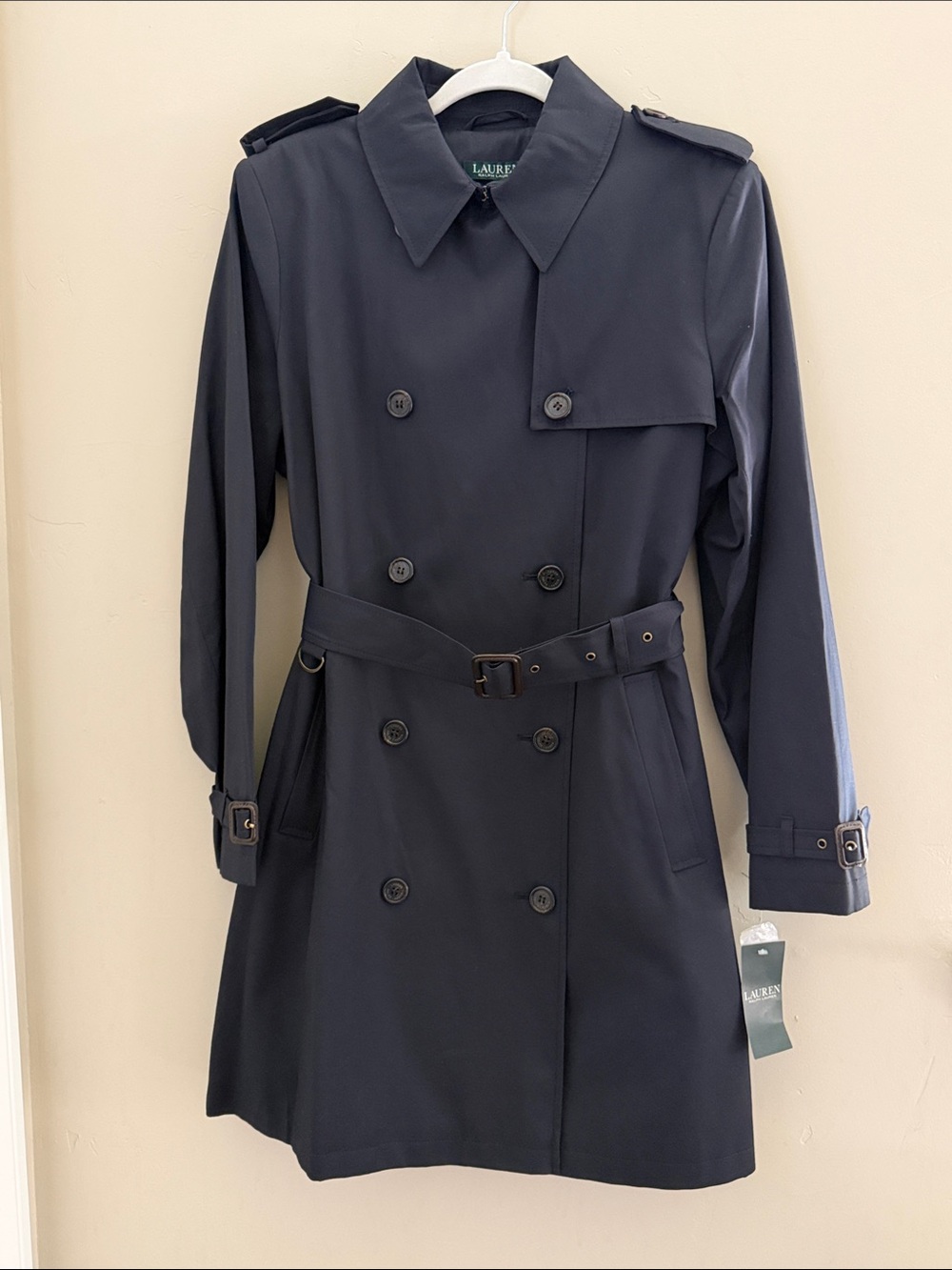 Lauren Ralph Lauren classic double breasted trenchcoat s L